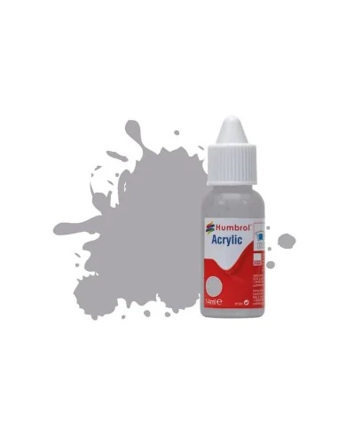 HUMBROL ACRYLIC DROPPER BOTTLE 14ML No 40 Pale Grey Gloss - Humbrol...