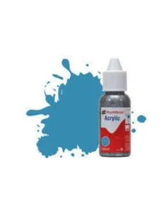 HUMBROL ACRYLIC DROPPER BOTTLE 14ML N0 48 Mediterranean Blue Gloss ...