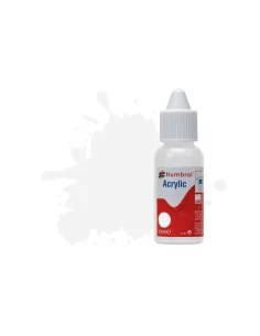HUMBROL ACRYLIC DROPPER BOTTLE 14ML No 49 Matt Varnish - Humbrol DB...