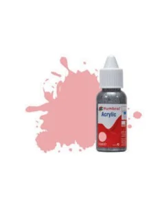 HUMBROL ACRYLIC DROPPER BOTTLE 14ML No 57 Pink Matt - Humbrol DB0057