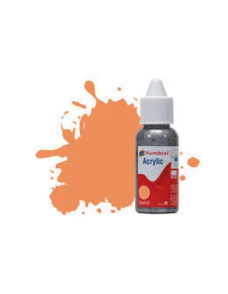 HUMBROL ACRYLIC DROPPER BOTTLE 14ML No 61 Flesh - Matt - Humbrol DB...