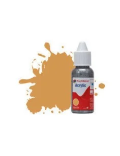 HUMBROL ACRYLIC DROPPER BOTTLE 14ML No 63 Sand - Matt - Humbrol DB0063