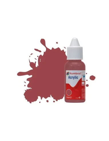 HUMBROL ACRYLIC DROPPER BOTTLE 14ML No. 73 Wine Matt - Humbrol DB0073