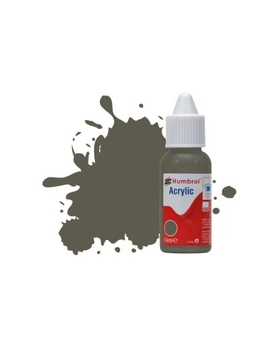 HUMBROL ACRYLIC DROPPER BOTTLE 14ML No 75 Bronze Green Matt - Humbr...