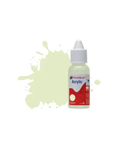 HUMBROL ACRYLIC DROPPER BOTTLE 14ML No.90 Beige Green (aka Sky) Mat...