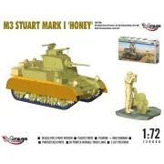 M3 STUART Mk I ´HONEY´ light tank - Mirage Hobby 720006