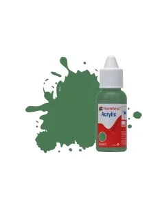 HUMBROL ACRYLIC DROPPER BOTTLE 14ML No 101 Mid Green Matt - Humbrol...