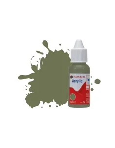 HUMBROL ACRYLIC DROPPER BOTTLE 14ML No 105 Marine Green. Matt - Hum...