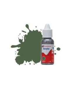 HUMBROL ACRYLIC DROPPER BOTTLE 14ML No 117 US Light Green - Matt - ...