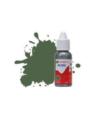 HUMBROL ACRYLIC DROPPER BOTTLE 14ML No 117 US Light Green - Matt - ...