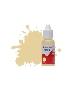 HUMBROL ACRYLIC DROPPER BOTTLE 14ML No 121 Pale Stone Matt - Humbro...