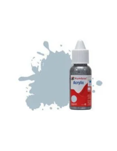HUMBROL ACRYLIC DROPPER BOTTLE 14ML No 127 US Ghost Grey - Satin - ...