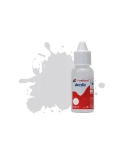 HUMBROL ACRYLIC DROPPER BOTTLE 14ML No 147 Light Grey Matt - Humbro...