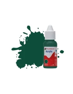 HUMBROL ACRYLIC DROPPER BOTTLE 14ML No 149 Dark Green Matt - Humbro...