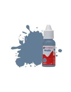 HUMBROL ACRYLIC DROPPER BOTTLE 14ML No.157 Azure Blue Matt - Humbro...