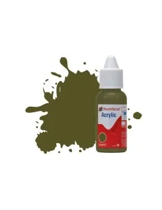 HUMBROL ACRYLIC DROPPER BOTTLE 14ML No 159 Khaki Drab Matt - Humbro...