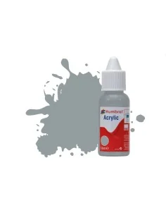 HUMBROL ACRYLIC DROPPER BOTTLE 14ML No.167 Barley/Camouflage Grey M...