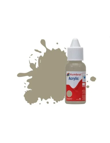 HUMBROL ACRYLIC DROPPER BOTTLE 14ML No.168 Hemp/Camouflage Beige Ma...