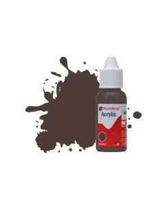 HUMBROL ACRYLIC DROPPER BOTTLE 14ML No 173 Track Matt - Humbrol DB0173