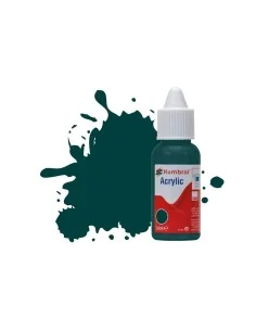 HUMBROL ACRYLIC DROPPER BOTTLE 14ML No.239 Racing Green Gloss - Hum...
