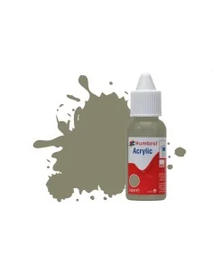 HUMBROL ACRYLIC DROPPER BOTTLE 14ML No.240 RLM 02 Grau Matt - Humbr...