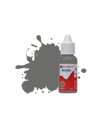 HUMBROL ACRYLIC DROPPER BOTTLE 14ML No.246 RLM 75 Grauviolett Matt ...