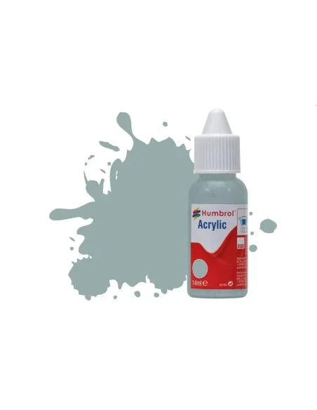 HUMBROL ACRYLIC DROPPER BOTTLE 14ML No.248 RLM 78 Himmelblau Matt -...