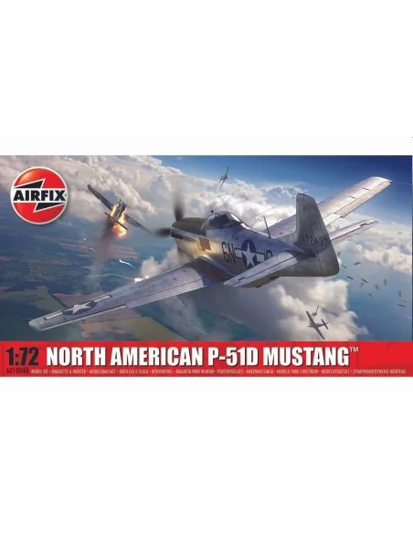 North American P-51D Mustang, 1/72 - Airfix A01004B