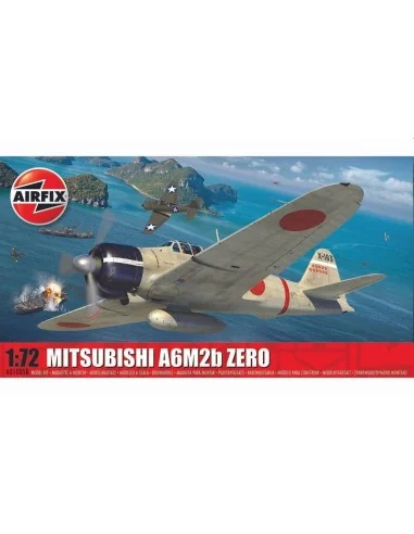 Mitsubishi A6M2b Zero, 1/72 - Airfix A01005B