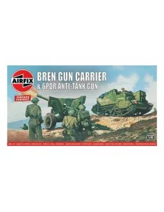 Bren Gun Carrier& 6 pdr AT Gun, Vintage Classics, 1/76 - Airfix A01...