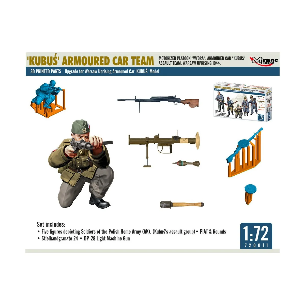 KUBU? Armoured Car Team - Mirage Hobby 720011