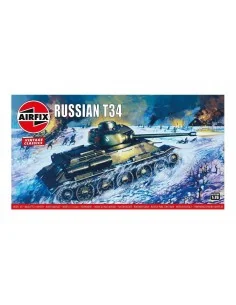 Russian T-34 Medium Tank, Vintage Classic, 1/76 - Airfix A01316V