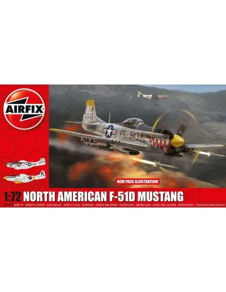 North American F-51D Mustang, 1/72 - Airfix A02047A