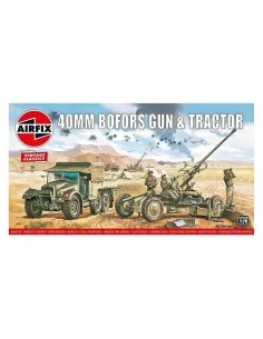 Bofors 40mm Gun & Tractor, Vintage Classi, 1/76 - Airfix A02314V