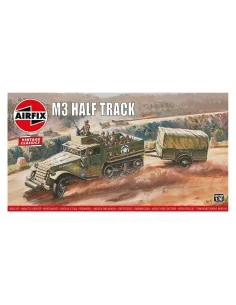M3 Half Track & 1 Ton Trailer, Vintage Classics, 1/76 - Airfix A02318V