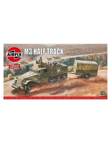 M3 Half Track & 1 Ton Trailer, Vintage Classics, 1/76 - Airfix A02318V