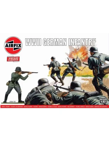 WIWII German Infantry, 1/32 - Airfix A02702V