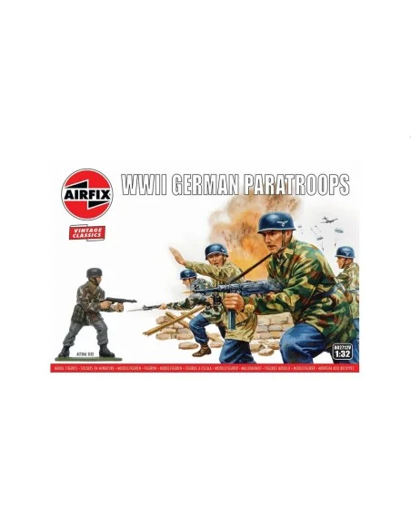 WWII German Paratroops, 1/32 - Airfix A02712V