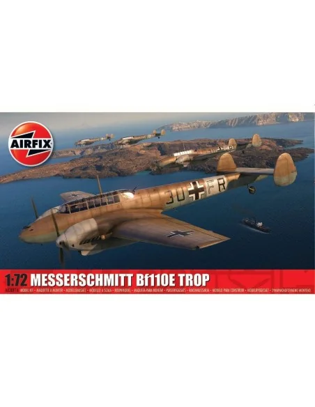 Messerschmitt Bf110E/E-2 TROP, 1/72 - Airfix A03081A
