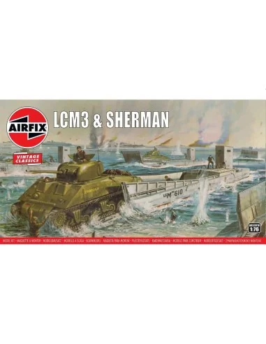 LCM3 & Sherman Tank, 1/76 - Airfix A03301V
