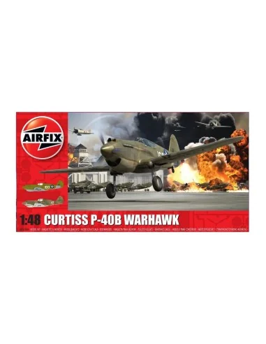 Curtiss P-40B Warhawk, 1/48 - Airfix A05130A