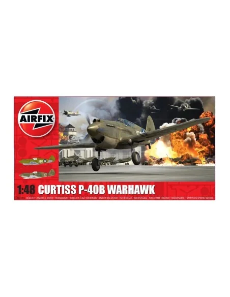 Curtiss P-40B Warhawk, 1/48 - Airfix A05130A