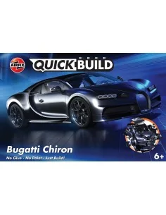 QUICKBUILD Bugatti Chiron - Black - Airfix J6025