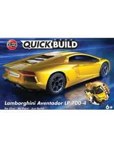 QUICKBUILD Lamborghini Aventador - Yellow - Airfix J6026