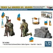 FRENCH 2nd ARMORED DIV. SOLDIERS - Mirage Hobby 720013