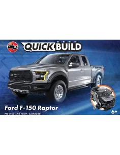 QUICKBUILD Ford F-150 Raptor - Grey - Airfix J6053