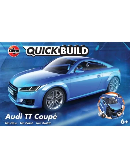 QUICKBUILD Audi TT Coupe - Blue - Airfix J6054