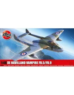 De Havilland Vampire FB.5/FB.9, 1/48 - Airfix A06108
