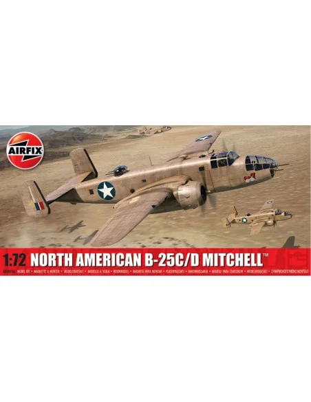 North American B-25C/D Mitchell, 1/72 - Airfix A06015A
