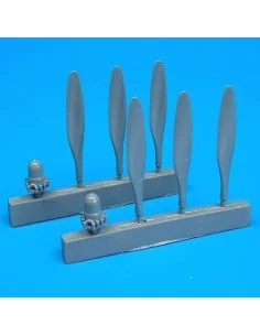 B-25 Mitchell propellers, 1/72 - Quickboost QB72 010